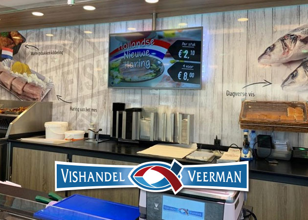 Vishandel Veerman narrowcasting